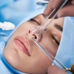 عمل ترمیم سوراخ بینی