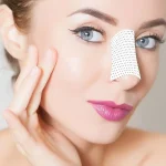 چسب زدن بعد از جراحی بینی